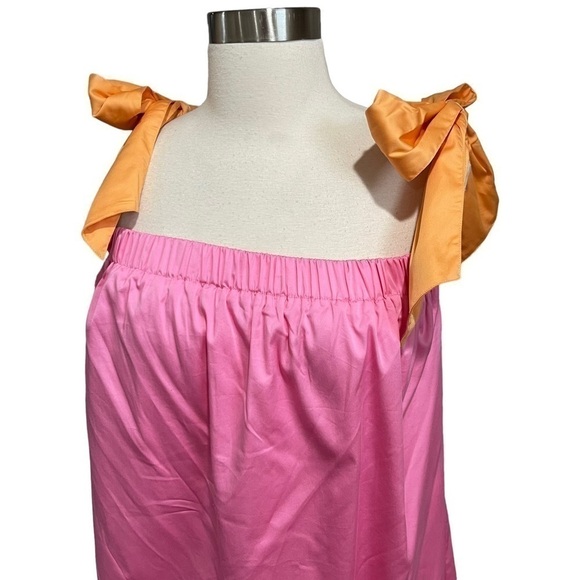 NWT Antonio Melani Kimberly Whitman Caroline Sleeveless Shift Bow Dress - size 6 - Picture 7 of 15